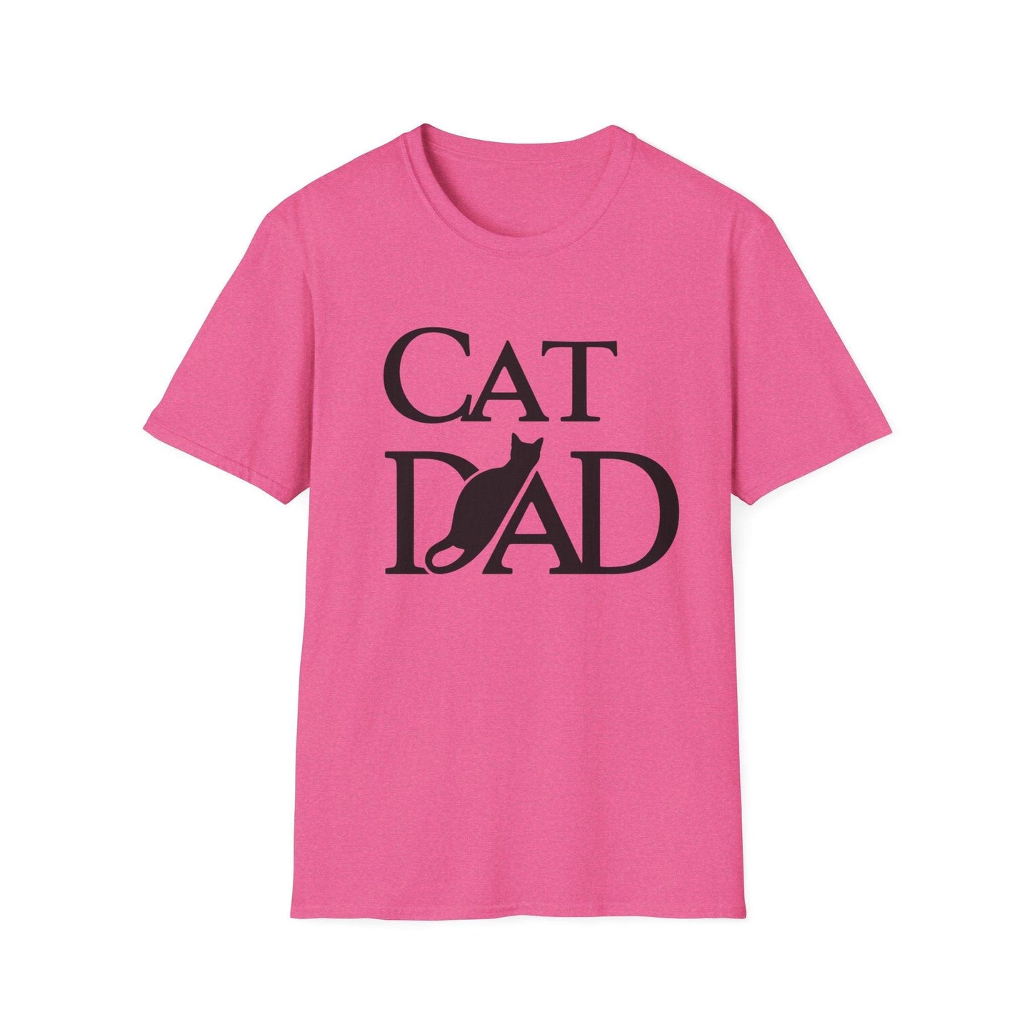 Cat Dad Unisex Softstyle T-Shirt