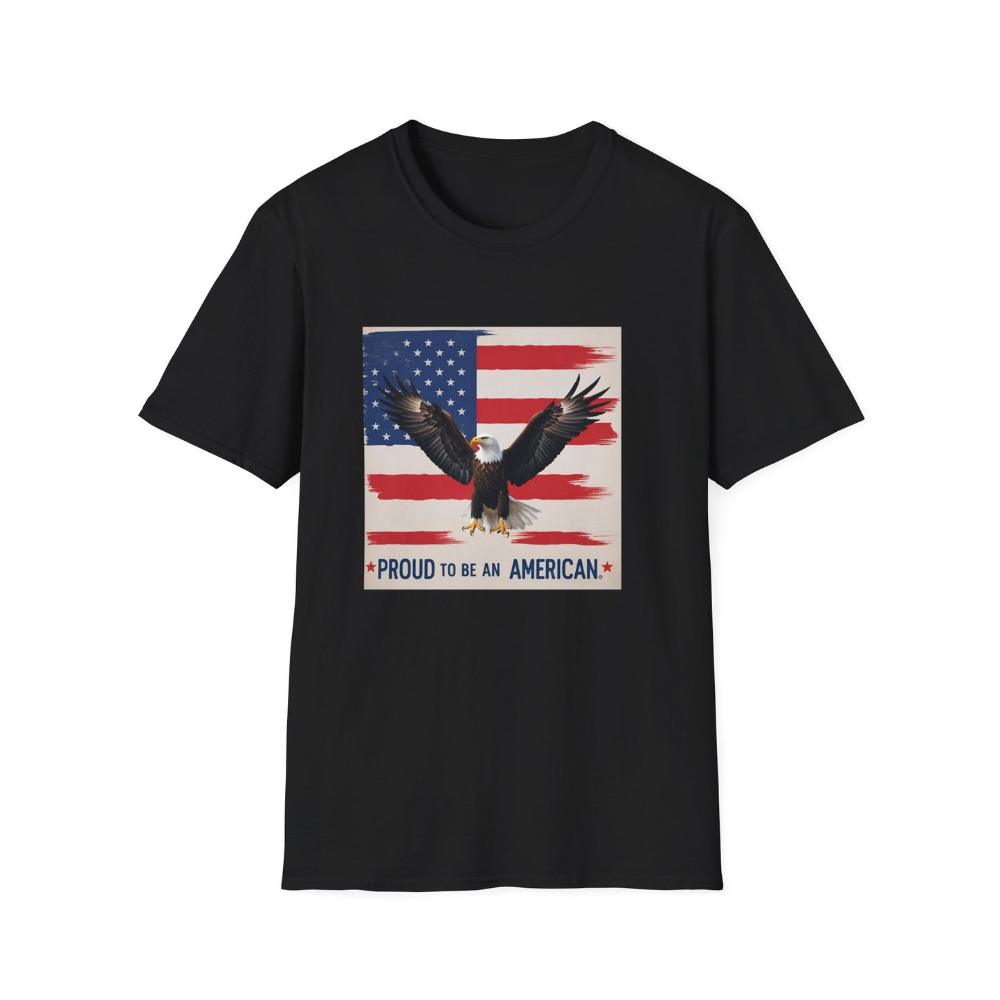 Proud To Be An American Unisex Softstyle T-Shirt