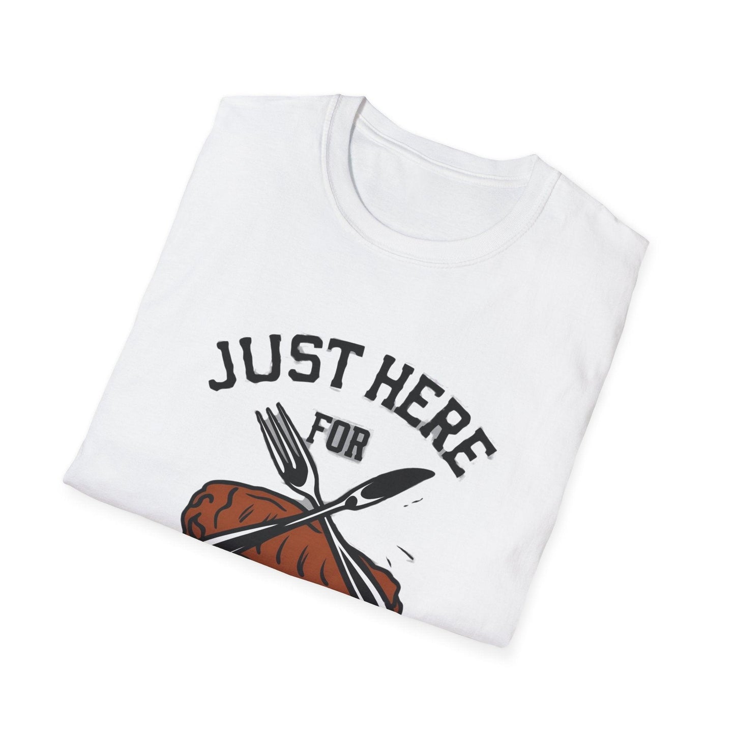 Just Here For Brisket Unisex Softstyle T-Shirt