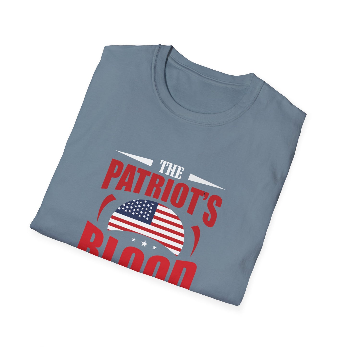 The Patriot Blood Is The Seed Of Freedom's Tree Unisex Softstyle T-Shirt