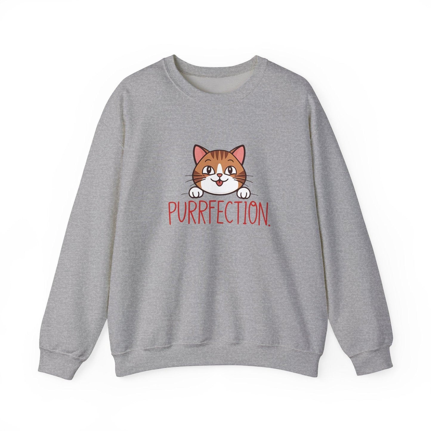 Purrfection Unisex Heavy Blend™ Crewneck Sweatshirt