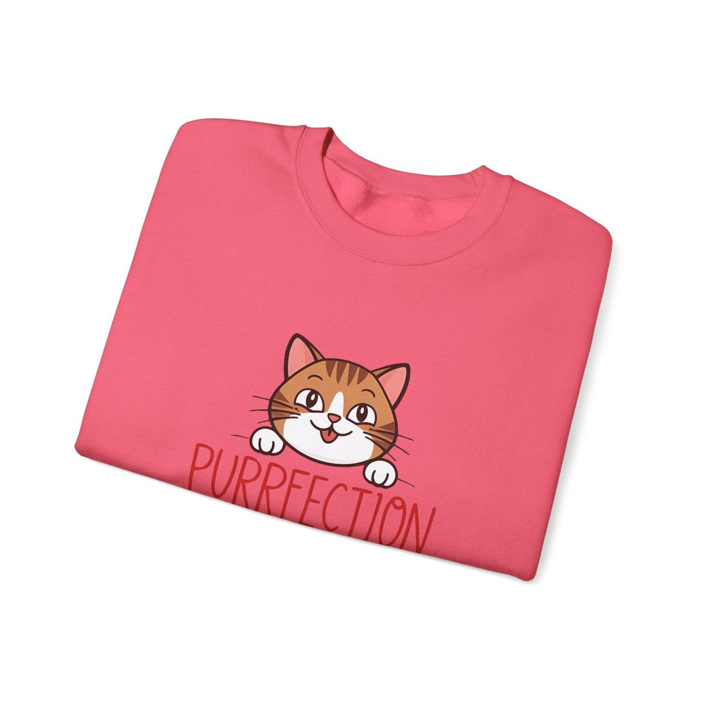 Purrfection Unisex Heavy Blend™ Crewneck Sweatshirt