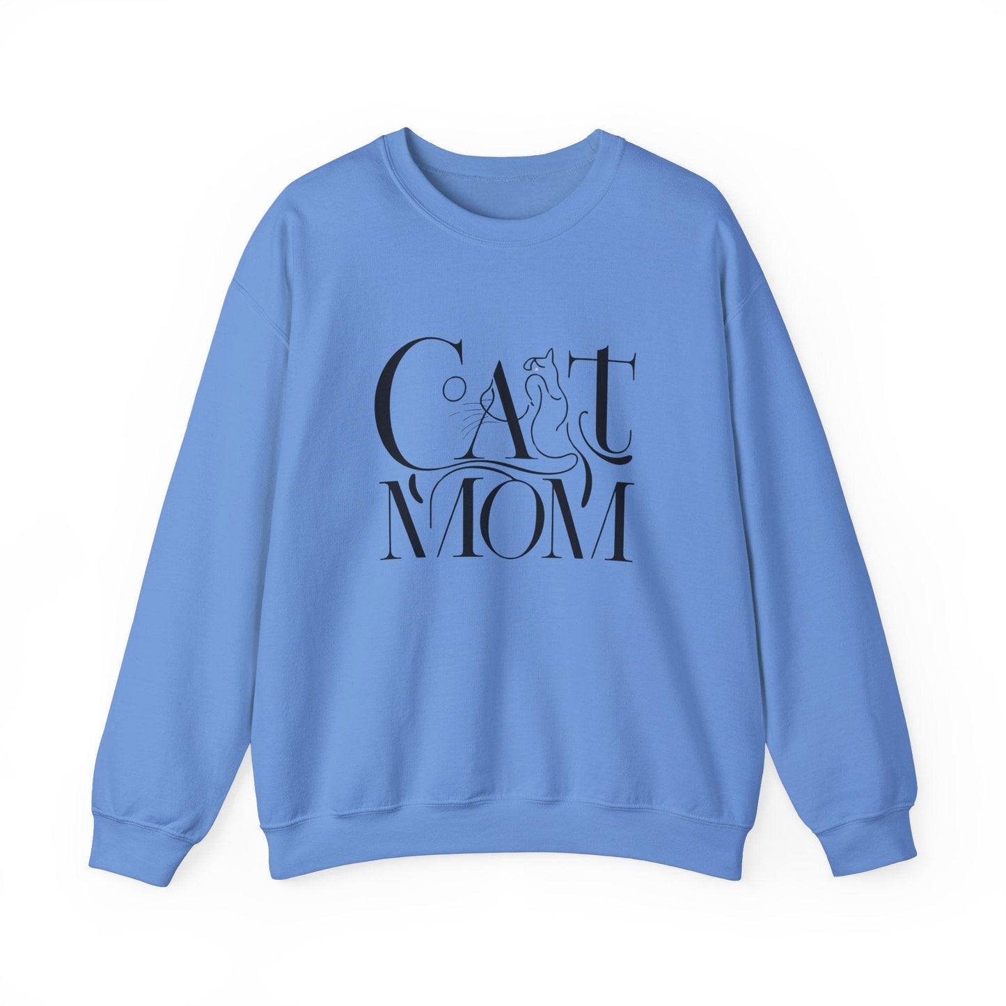 Cat Mom Unisex Heavy Blend™ Crewneck Sweatshirt