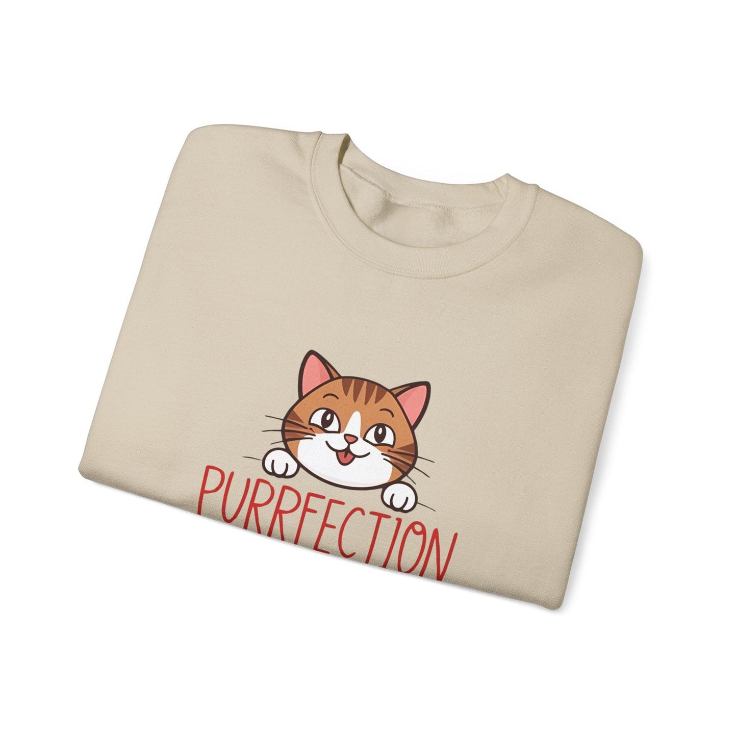 Purrfection Unisex Heavy Blend™ Crewneck Sweatshirt