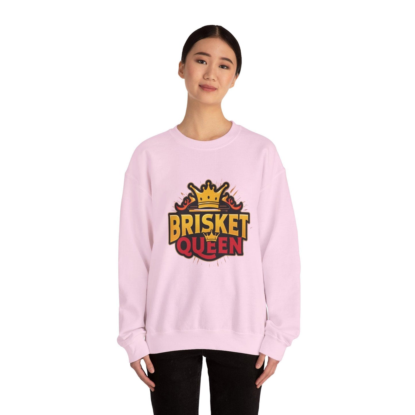 Brisket Queen Unisex Heavy Blend™ Crewneck Sweatshirt