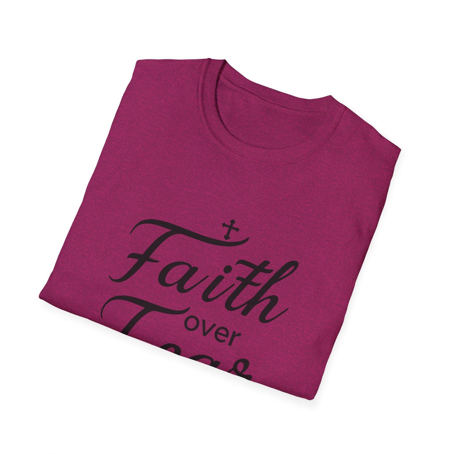 Faith Over Fear Unisex Softstyle T-Shirt