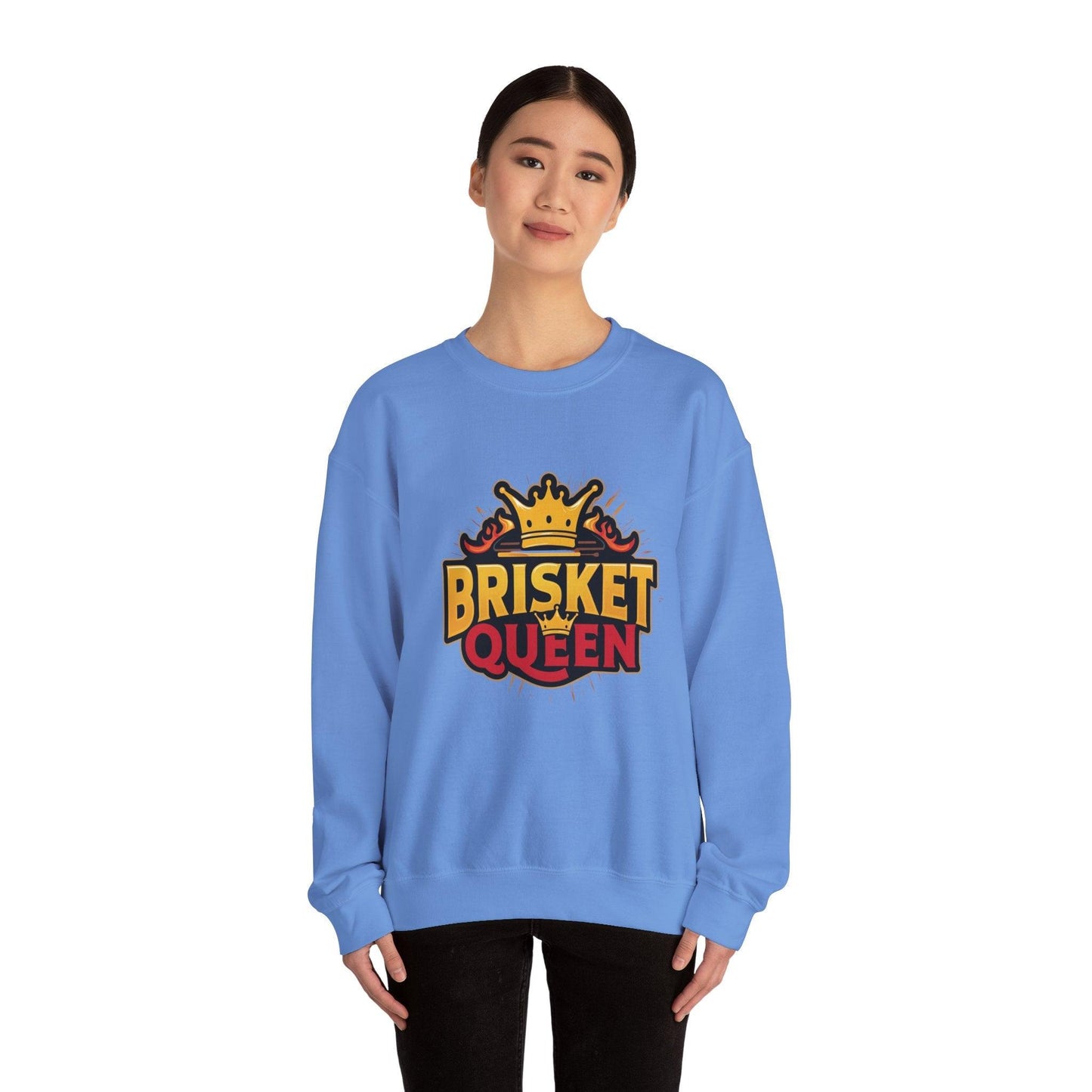 Brisket Queen Unisex Heavy Blend™ Crewneck Sweatshirt