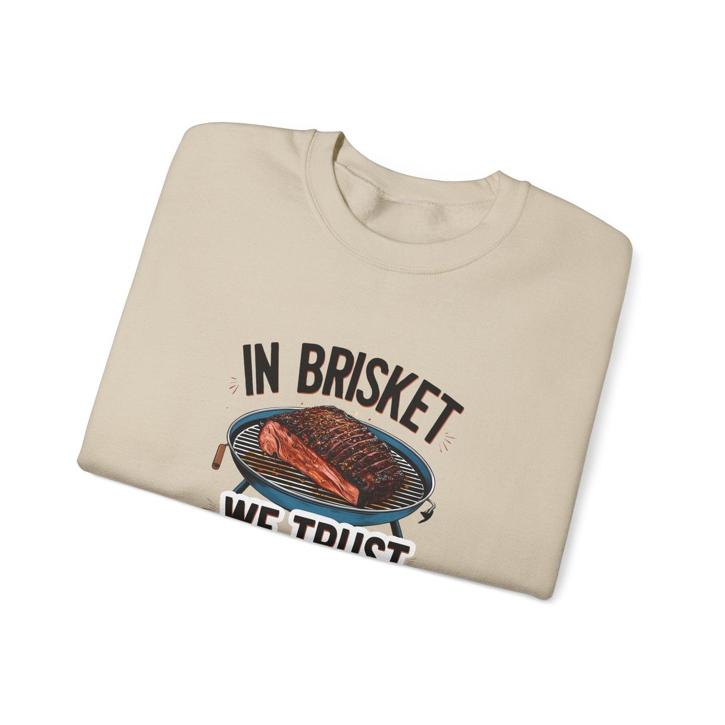 In Brisket We Story Unisex Heavy Blend™ Crewneck Sweatshirt