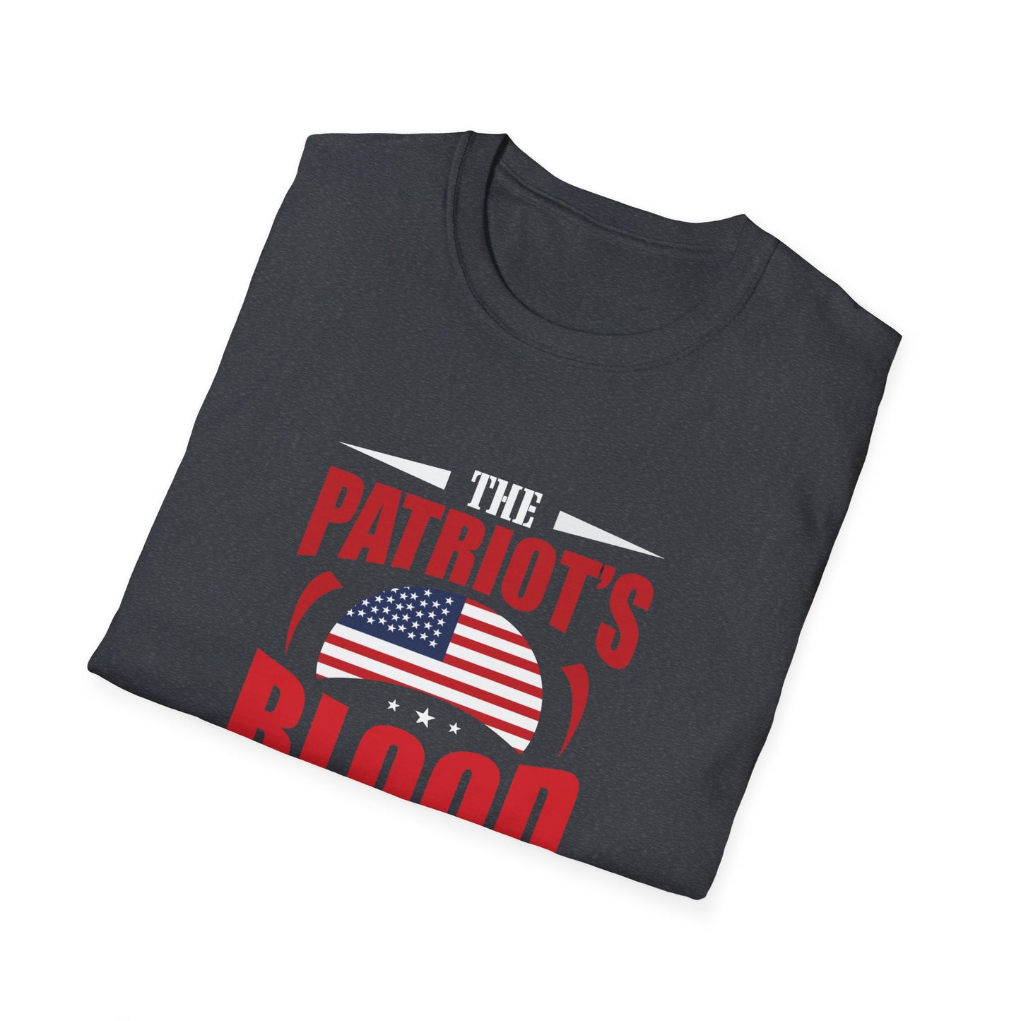 The Patriot Blood Is The Seed Of Freedom's Tree Unisex Softstyle T-Shirt