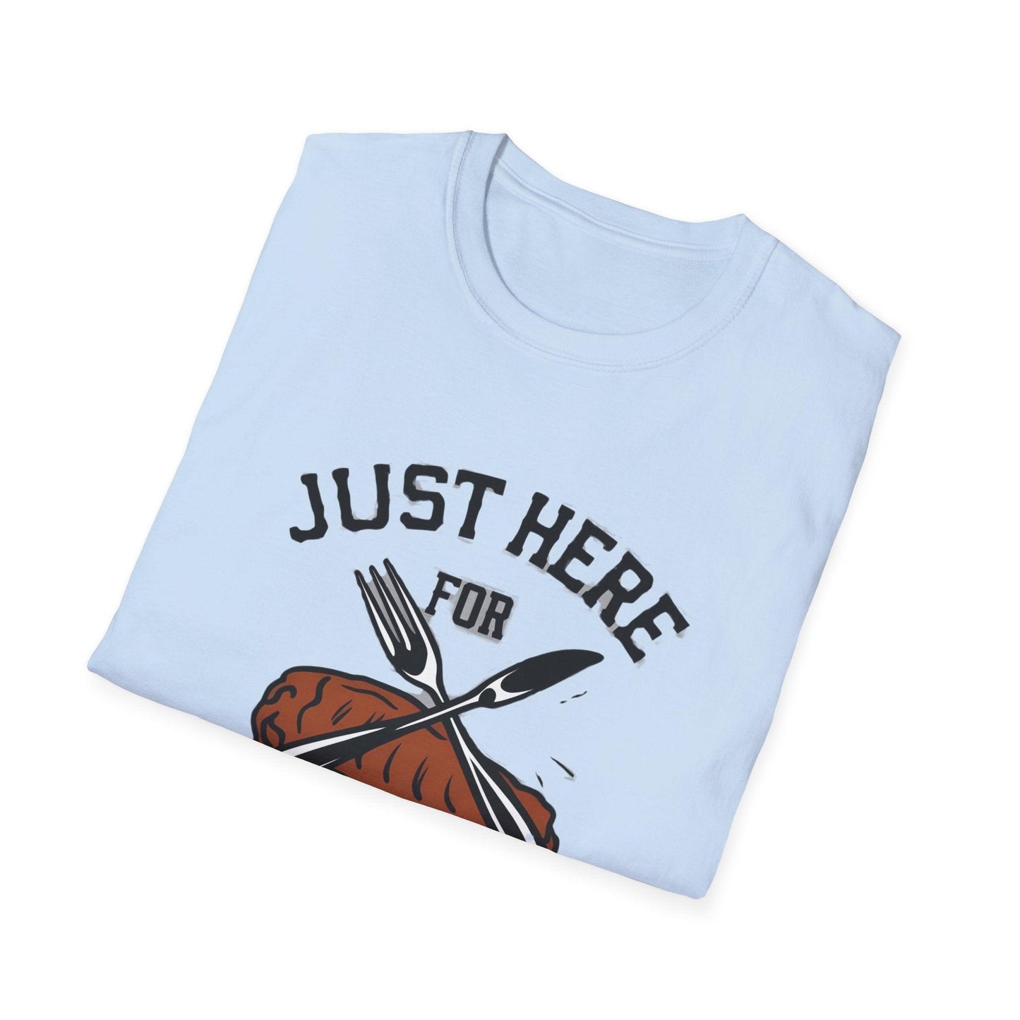 Just Here For Brisket Unisex Softstyle T-Shirt