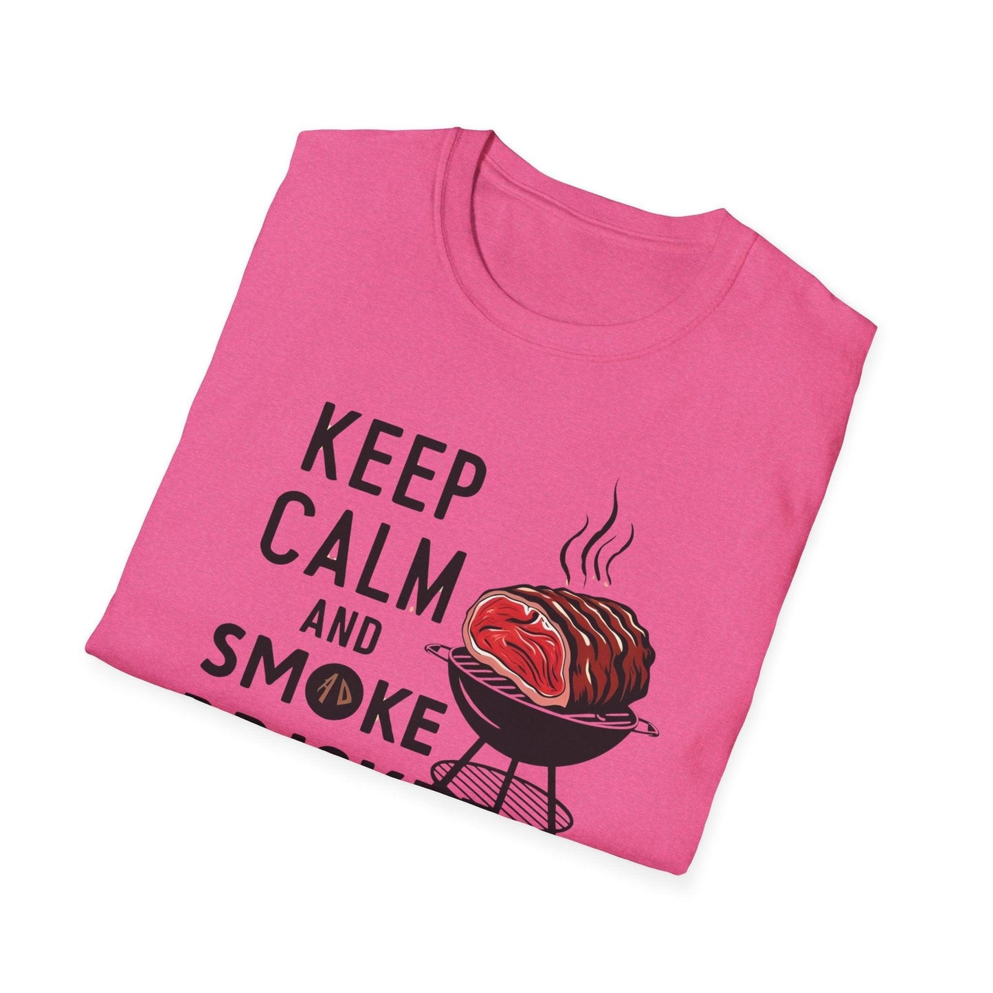 Keep Calm and Smoke Brisket Unisex Softstyle T-Shirt