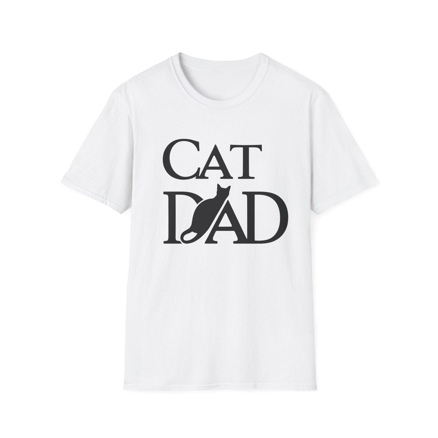 Cat Dad Unisex Softstyle T-Shirt