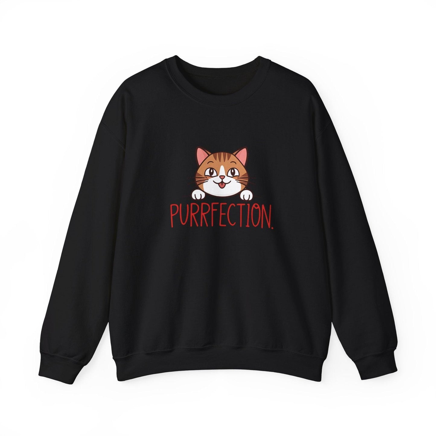 Purrfection Unisex Heavy Blend™ Crewneck Sweatshirt