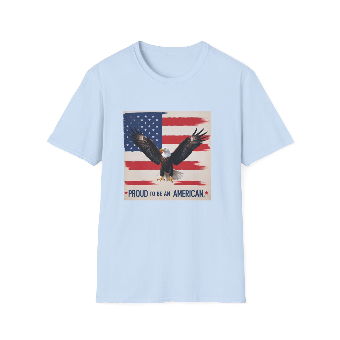 Proud To Be An American Unisex Softstyle T-Shirt