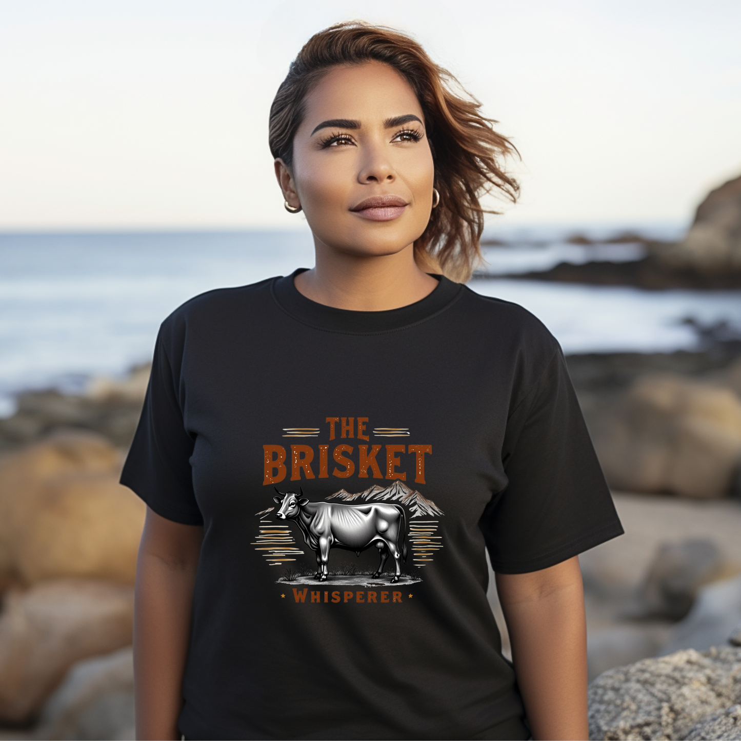 Brisket Whisperer Unisex Softstyle T-Shirt